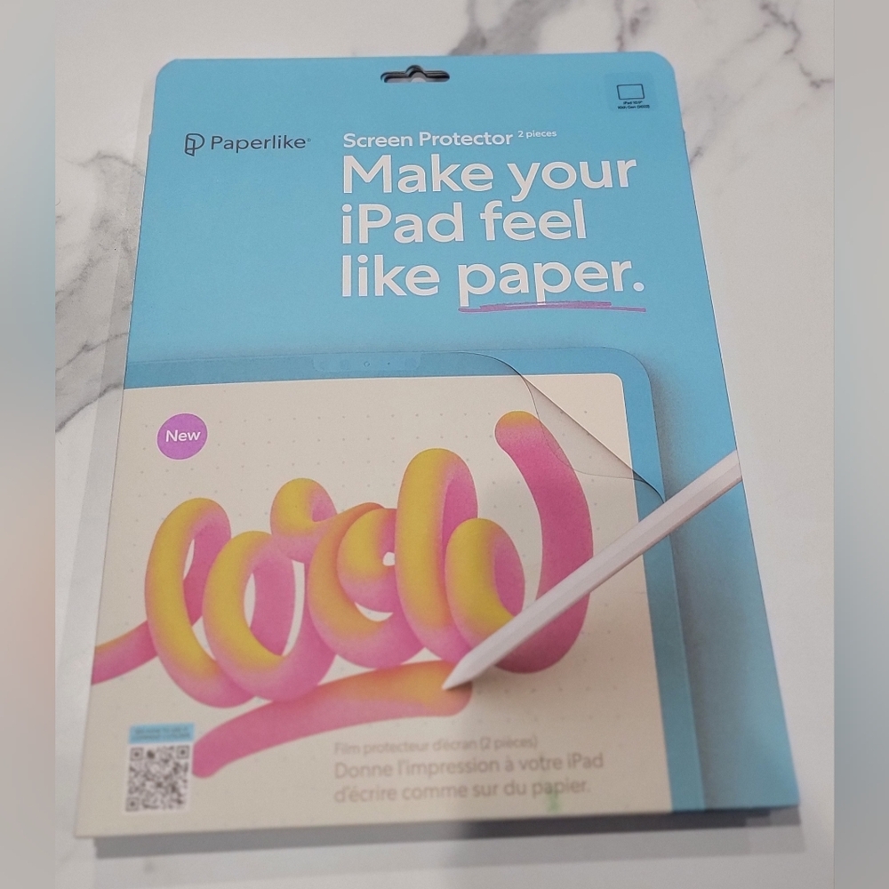 Paperlike Screen Protector Cover - Feels Like paper - iPad 10th Gen 10.9" 2pc